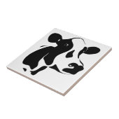 Zwart-wittewittepool Tegeltje (Zijkant)