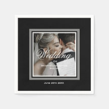 Zwart-wittwitservetten