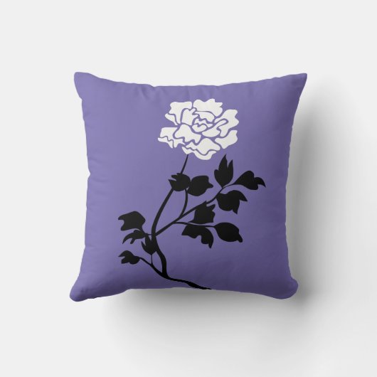 Zwart-witventilator Kussen (Achterkant)