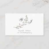 Zwart-witventilator Visitekaartje (Voorkant)