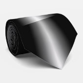 Zwart-witverloop Stropdas (Opgerold)