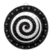 Zwart-witverordening Dartbord (Voorkant)