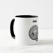 Zwart-witVirgo Horoscope Mok (Voorkant links)