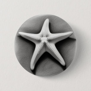 Zwart-witvis Ronde Button 5,7 Cm
