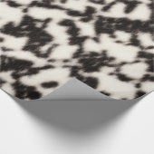 Zwart-witwasgoed en kruit cadeaupapier (Hoek)