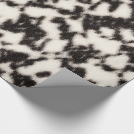 Zwart-witwasgoed en kruit cadeaupapier (Hoek)