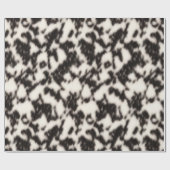 Zwart-witwasgoed en kruit cadeaupapier (Vlak)