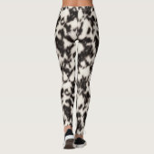 Zwart-witwasgoed en kruit leggings (Achterkant)