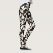Zwart-witwasgoed en kruit leggings (Rechts)