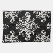 Zwart-witwashanddoeken Theedoek (Horizontaal)