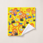 Zwart-witwasprogramma's Was handpalen handdoekjes Bad Handdoek (Wasdoekje)