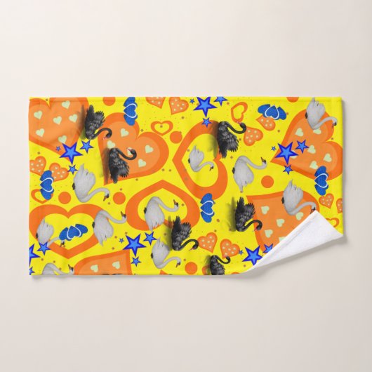 Zwart-witwasprogramma's Was handpalen handdoekjes Bad Handdoek (Handdoek)