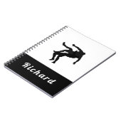 Zwart-witwasthema Ontwerpnaam Notitieboek (Linkerzijde)