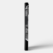 Zwart-witwerk met Wolf Case-Mate iPhone Case (Achterkant / Rechts)