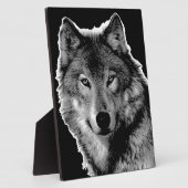 Zwart-witwerk met Wolf Fotoplaat (Zijkant)