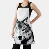 Zwart-witwerk met Wolf Schort (Insitu)