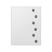 Zwart-witwespen en lust het leven notitieblok (Linkerzijde)