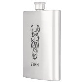 Zwart-witworstpaard Flacon (Links)