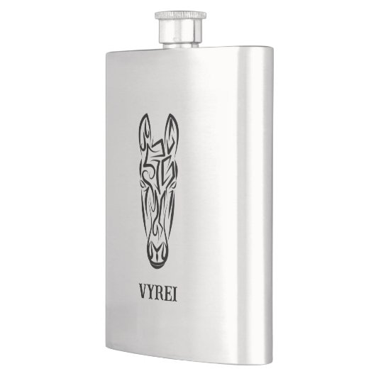 Zwart-witworstpaard Flacon (Links)