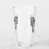 Zwart-witworstvarken Glas (Links)