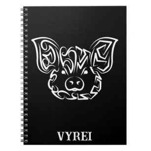 Zwart-witworstvarken Notitieboek