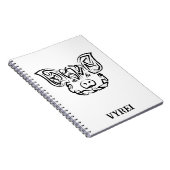 Zwart-witworstvarken Notitieboek (Rechterzijde)
