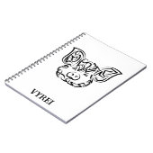 Zwart-witworstvarken Notitieboek (Linkerzijde)