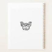 Zwart-witworstvarken Planner (Achterkant)