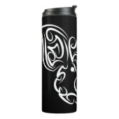 Zwart-witworstvarken Thermosbeker (Gedraaid links)