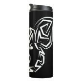 Zwart-witworstvarken Thermosbeker (Geroteerd rechts)