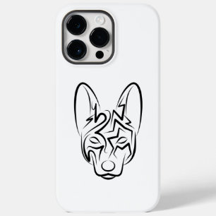 Zwart-witworstvel Case-Mate iPhone 14 Pro Max Hoesje