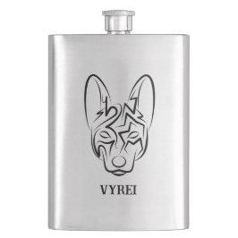 Zwart-witworstvel Flacon