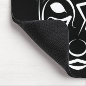 Zwart-witworstvel Muismat (Hoek)