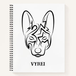 Zwart-witworstvel Notitieboek