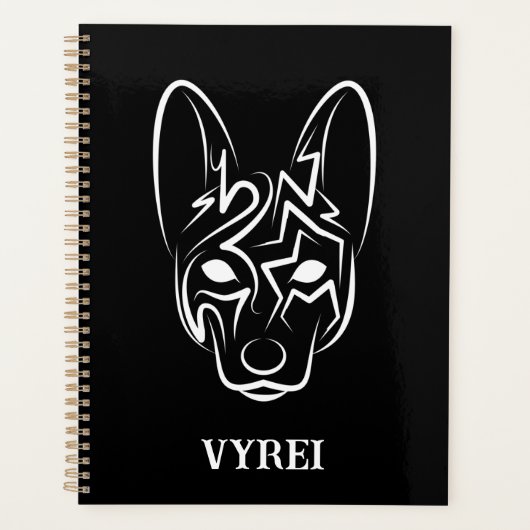 Zwart-witworstvel Planner (Voorkant)