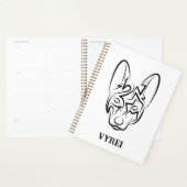 Zwart-witworstvel Planner (Display)