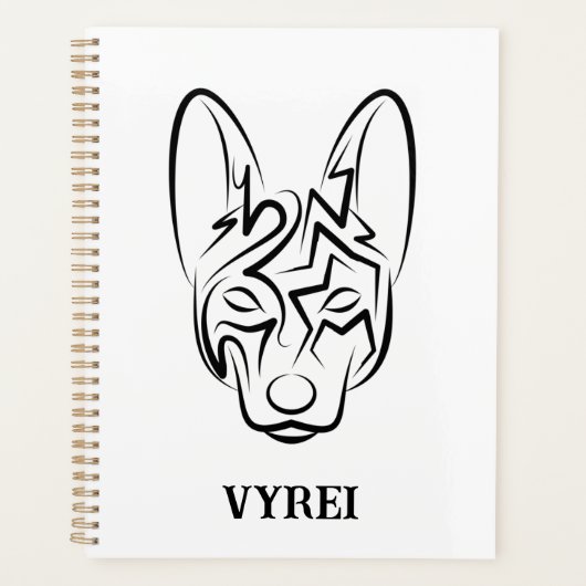 Zwart-witworstvel Planner (Voorkant)