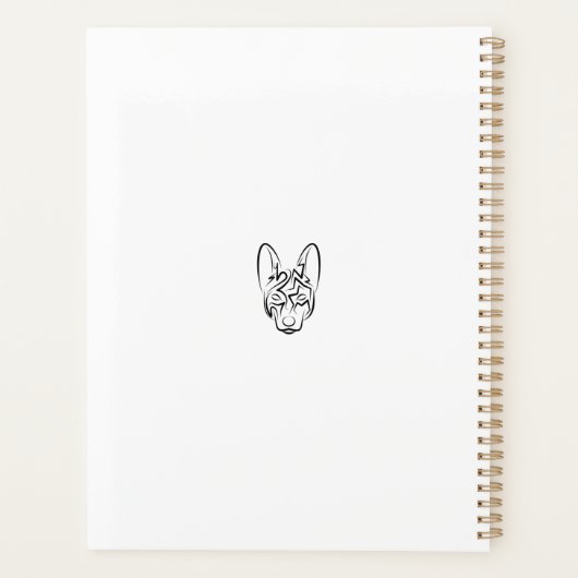 Zwart-witworstvel Planner (Achterkant)