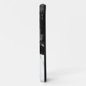 Zwart-witzadels Case-Mate iPhone Case (Achterkant/links)