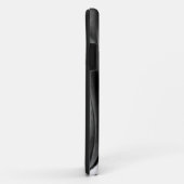 Zwart-witzadels Case-Mate iPhone Case (Achterkant/rechts)