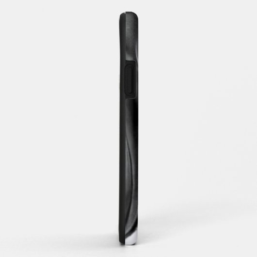 Zwart-witzadels Case-Mate iPhone Case (Achterkant/rechts)