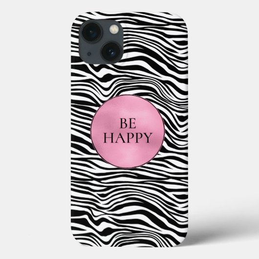 Zwart-witzebra afdrukken Case-Mate iPhone case (Achterkant)