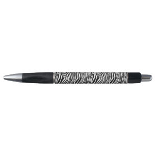 Zwart-witzebra afdrukken pen