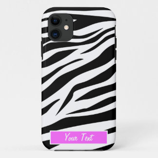 Zwart-witzebra afdrukken - personaliseren Case-Mate iPhone case