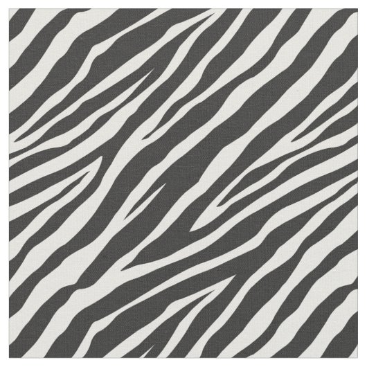 Zwart-witzebra afdrukken stof (Close Up)