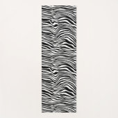 Zwart-witzebra afdrukken yogamat (Voorkant)