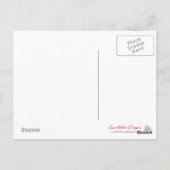 Zwart-witzebra Briefkaarten afdrukken (Achterkant)