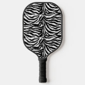 Zwart-witzebrapatroon Pickleball Paddle (Voorkant)