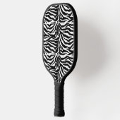 Zwart-witzebrapatroon Pickleball Paddle (Links)