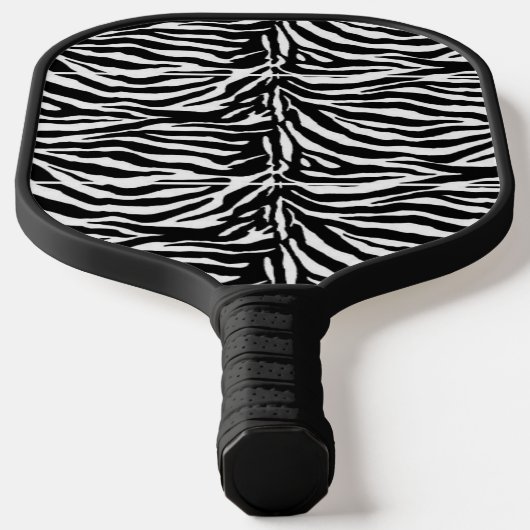 Zwart-witzebrapatroon Pickleball Paddle (Laagn)